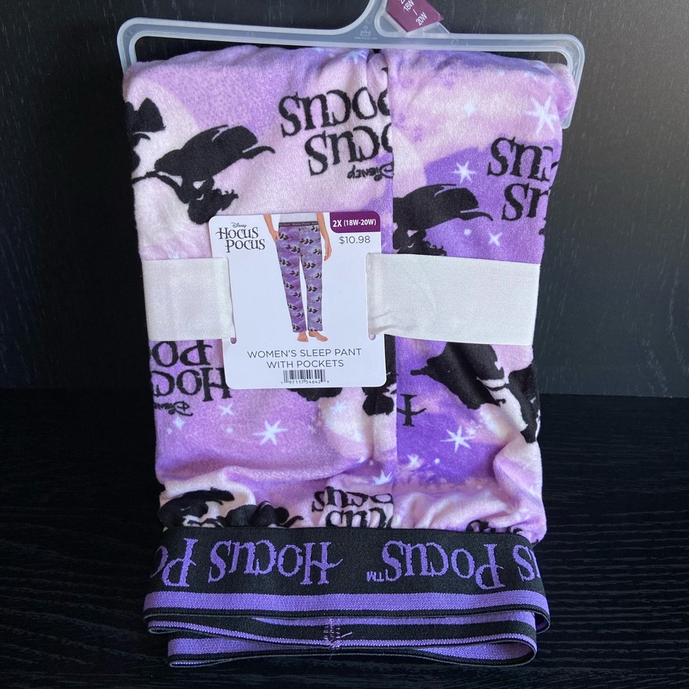 NWT Disney Hocus Pocus Pajama Pants Size 2XL